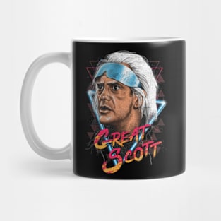 Great Scott vintage 80s Mug